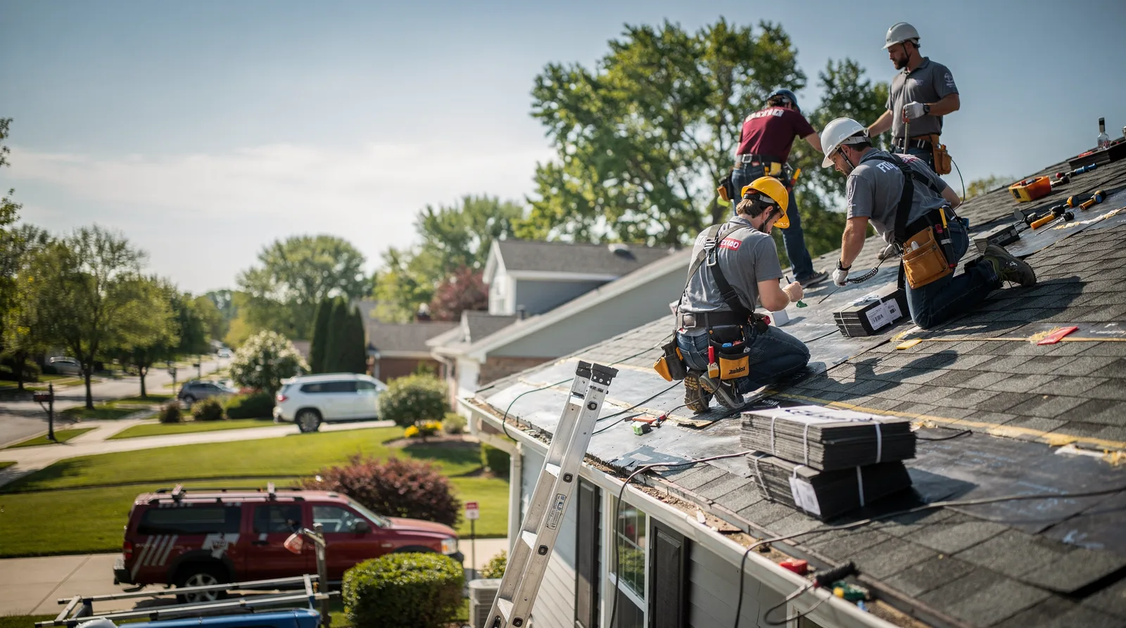 Roof Repair in Justice, IL around you